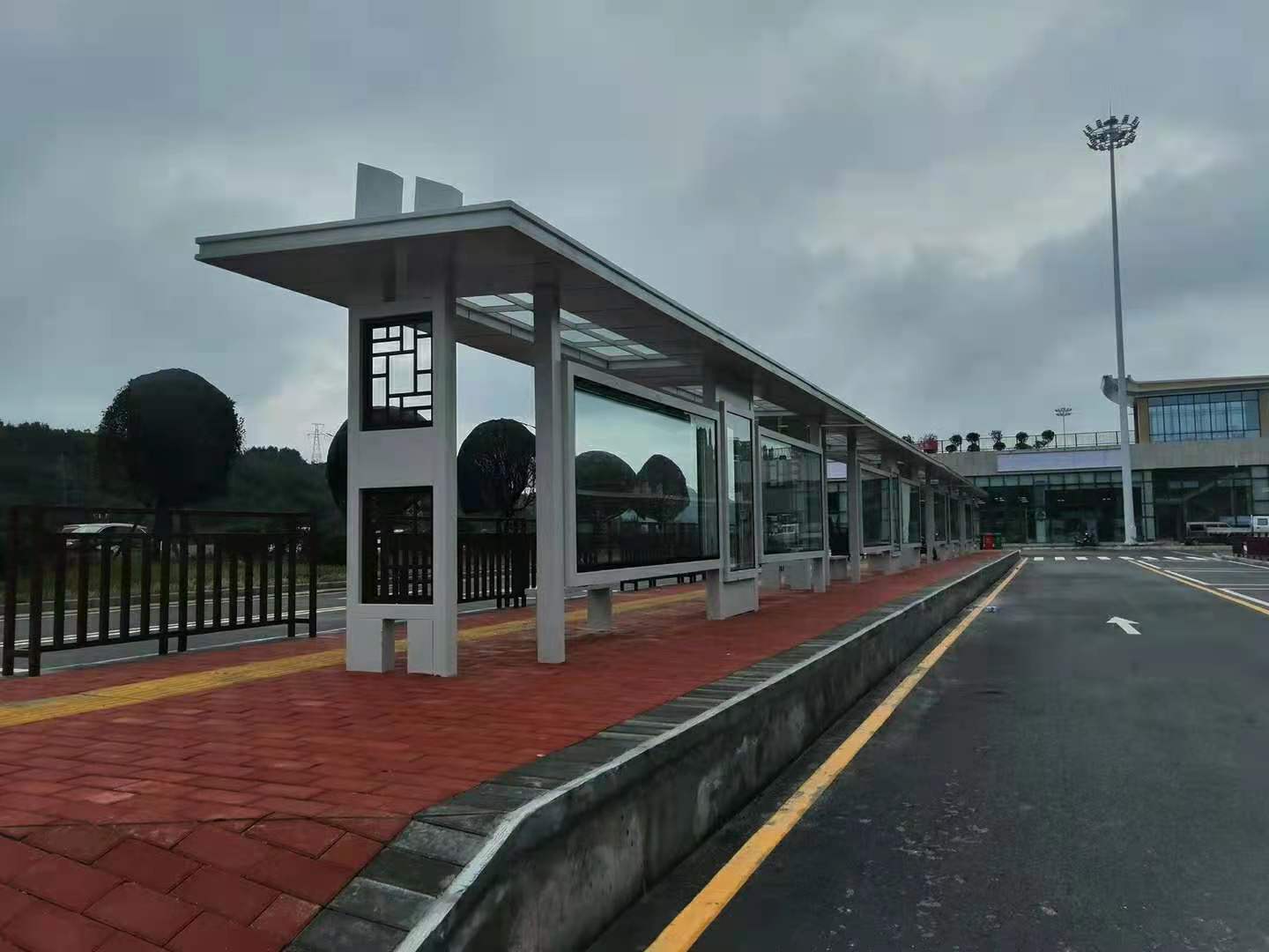 淮安候車(chē)亭安裝
